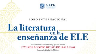 Foro Internacional La literatura en la enseñanza de ELE.