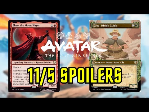 Avatar: The Last Airbender 11/5 Spoilers - Blood Moon in Standard, Cheap  Mana Fixing, Another Aang!! - YouTube