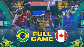 Brazil v Canada | SEMI-FINAL | Basketball Full Game