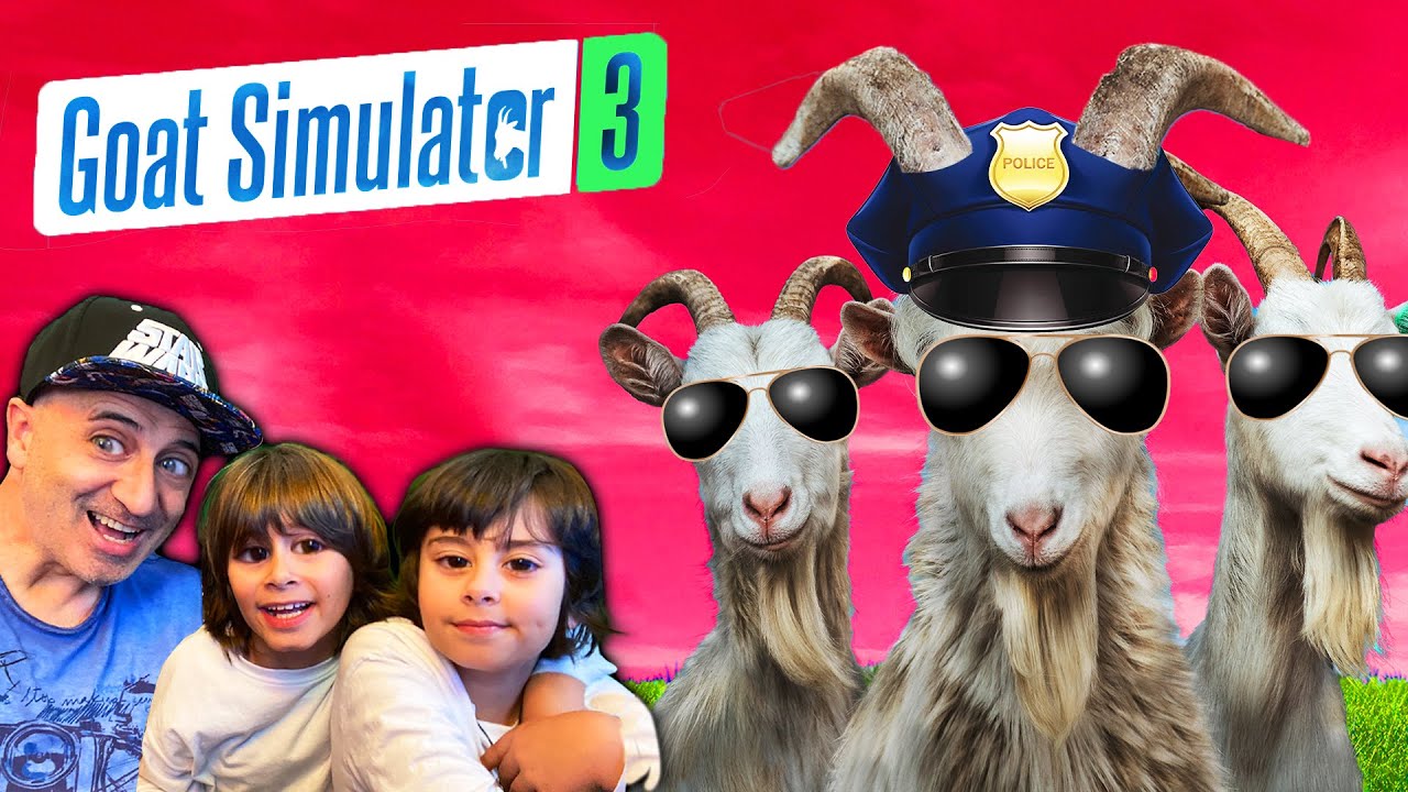 SOMOS LA CABRA POLICIA en GOAT SIMULATOR 3