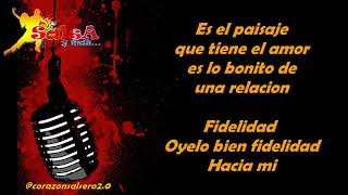 Video voorbeeld van "Tu Fidelidad - Hansel Camacho (LETRA)"