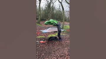 The 2-person Flite. Ideal for Hiking adventures. #tentsile #treetent #hammockcamping #backpacking