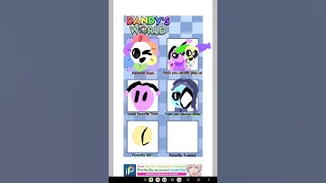 That one viral dandys world chart #dw #trending #Dandy #flutter #looey #Astro