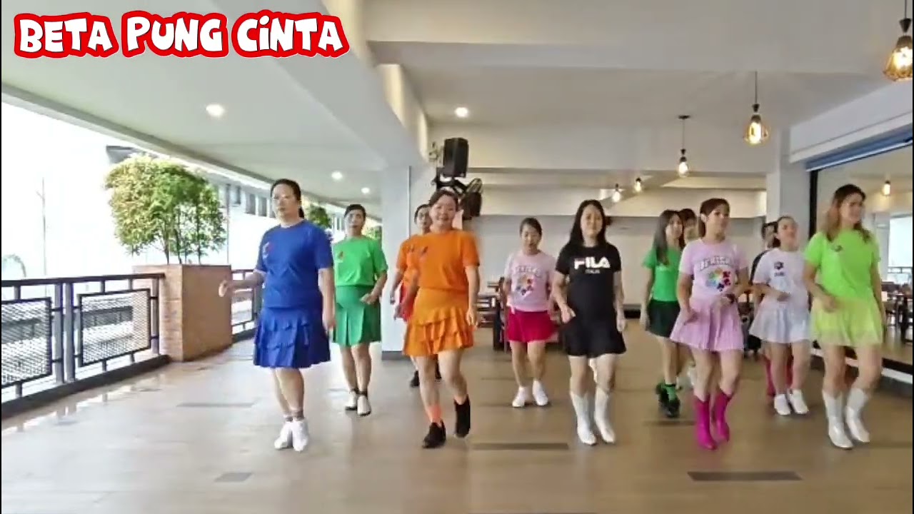 Beta Pung Cinta - Line Dance - Caecilia Maria Fatruan ( INA ) - February 2026