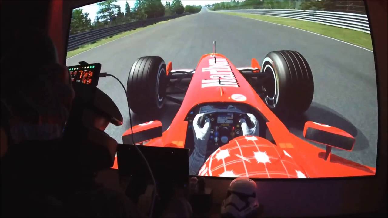 Beamer Racing: Trustmaster T500 RS F1 2002 [FFB cam shake] 60 FPS Test ...