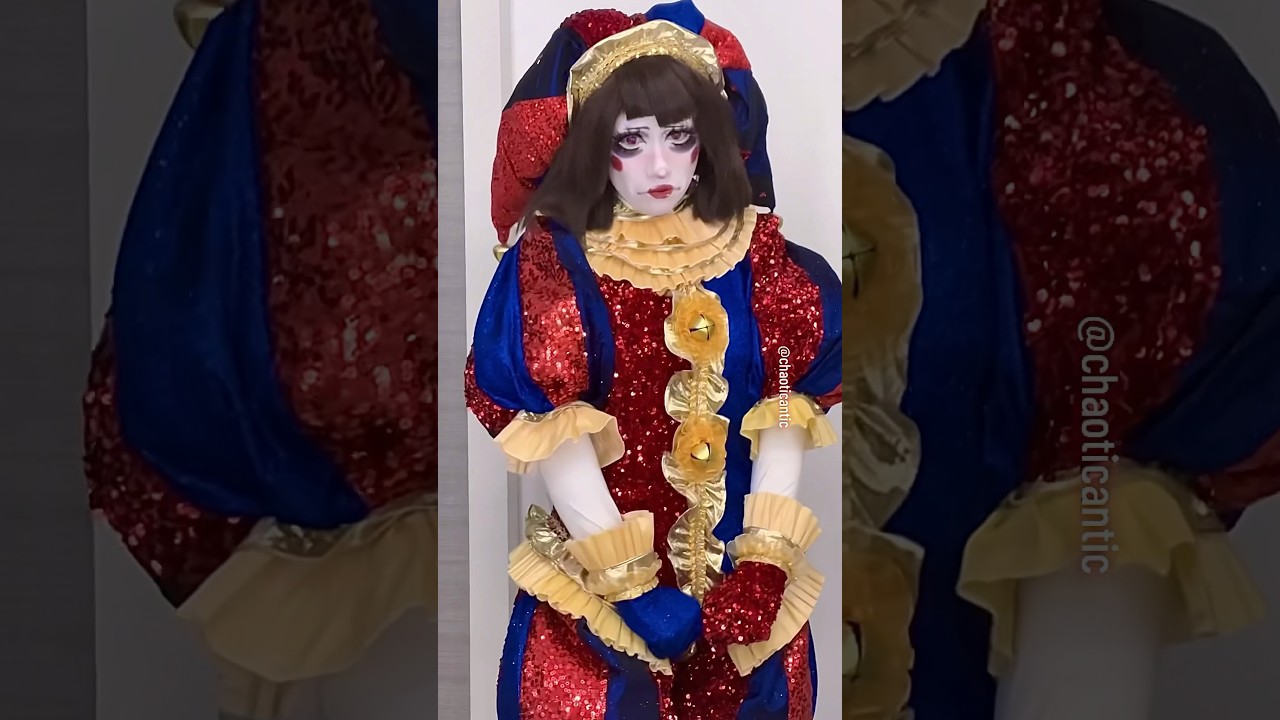 Did a little different beginning transition for this one‼️ #cosplay #amazingdigitalcircus #pomni