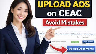 How to upload I-864 Form AOS(NVC Stage)#Ceac portal #nvc #CR1-IR1visa#aos #usem