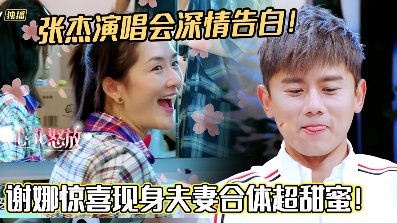 张杰演唱会深情告白！谢娜惊喜现身夫妻合体超甜蜜！ #应采儿 #陈小春#妻子的浪漫旅行#综艺 #谢娜#张杰#夫妻日常 #热门综艺 #情感 #娱乐 #八卦 #婚姻