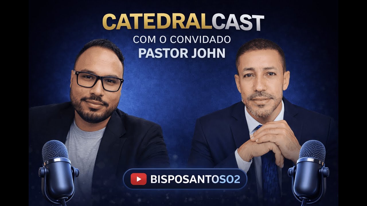 CATEDRALCAST COM PR. JOHN! | CAMPANHA ANO NOVO, VIDA NOVA | #4 | bisposantos02