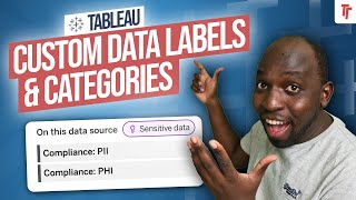 Add custom data labels and categories like PII or PHI in Tableau | New in tableau 2023.3