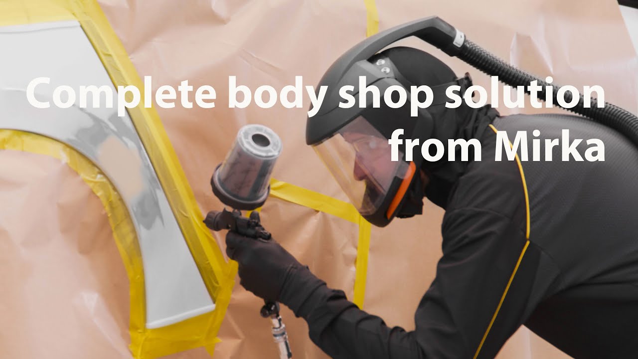 Complete body shop solution from Mirka YouTube