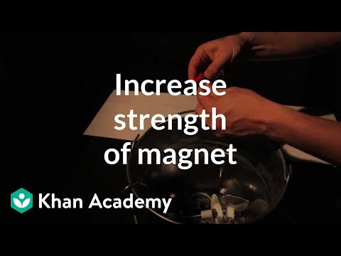 Videó: Az egymásra helyezett mágnesek megerősítik őket?