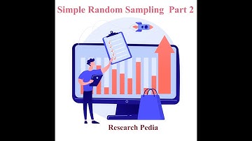 Simple Random Sampling Part 2 in Urdu/Hindi