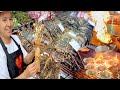 Amazing thai street food chinatown bangkok  thailand street food visited by millions