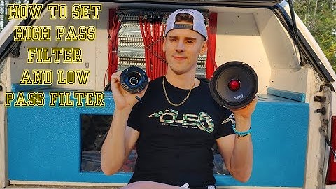How to Set Low and High Pass Filters For Your Car Speakers 🔊🔊