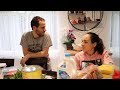 Dice Cookies - Mukbang by Angie - Cool Face Masks - Heghineh Family Vlogs