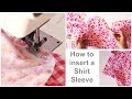 How to insert a shirt sleeve | Cool Shirt | Learn to sew with Marina | Frocks &amp; Frolics