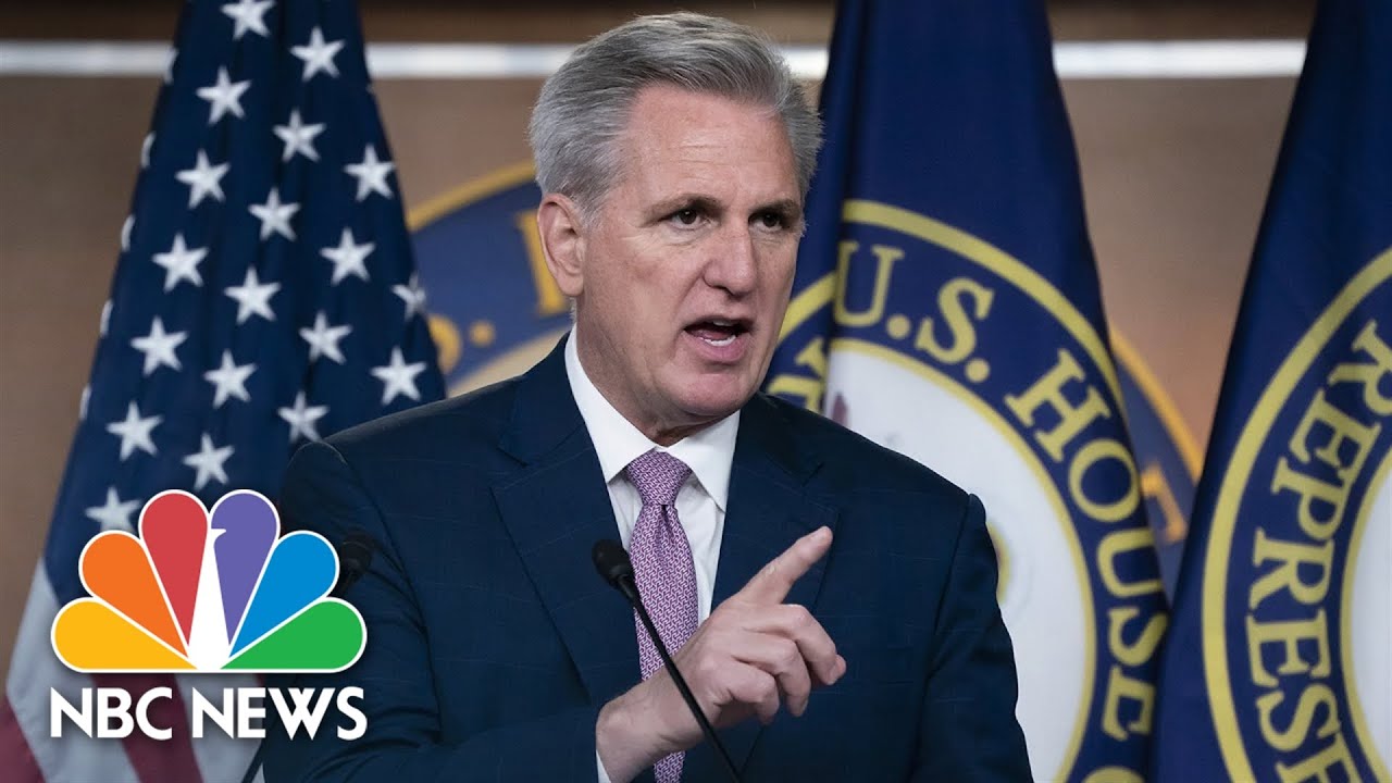 LIVE: McCarthy Holds Weekly Briefing | NBC News
