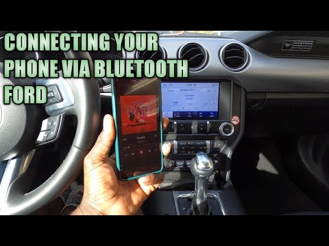 how to connect your phone via Bluetooth ford mustang