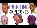 Painting skin tones