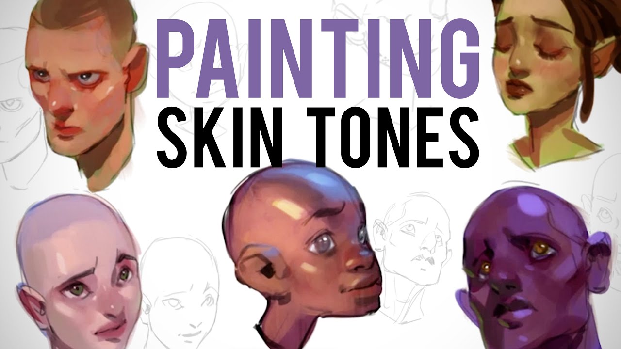 Easy Tutorial Painting Skin by Mizubana - Make better art