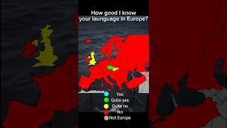 How Good I Know Your Launguage In Europe? #Meme #Country #Europe #Mapping #Edit #Stickman44