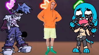 FNF Character Test | Gameplay VS Real Life | Silly Billy, Gumball, Darwin