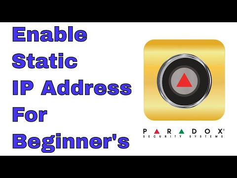 Paradox insite Gold Enable Static IP Address Setup, Part 2