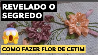 Revelei Segredos Aprenda Você Também - Flores De Cetim