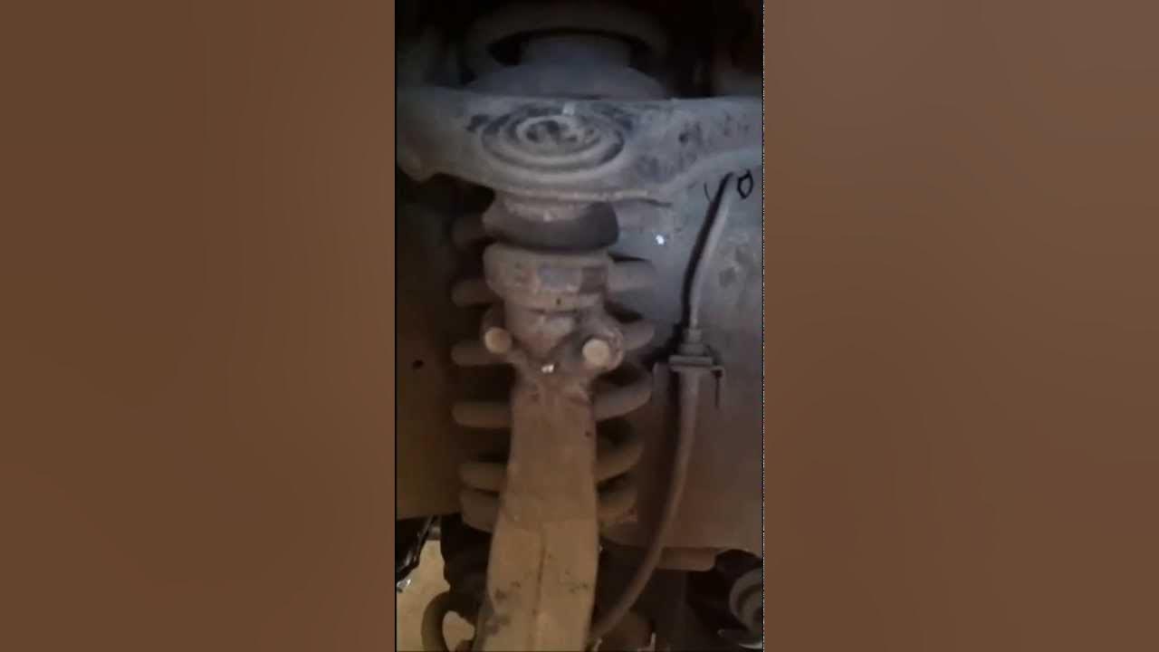 how-to replace 1992 accord front upper control arm and ball joint - YouTube