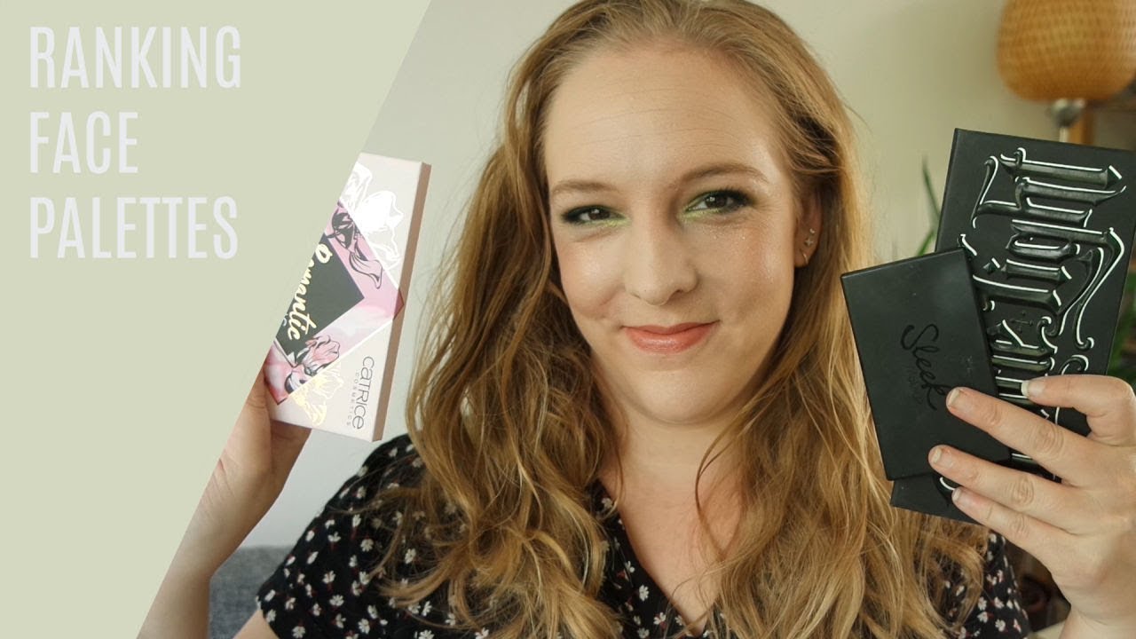 RANKING FACE PALETTES // My Entire Face Palette Collection from Worst to Best