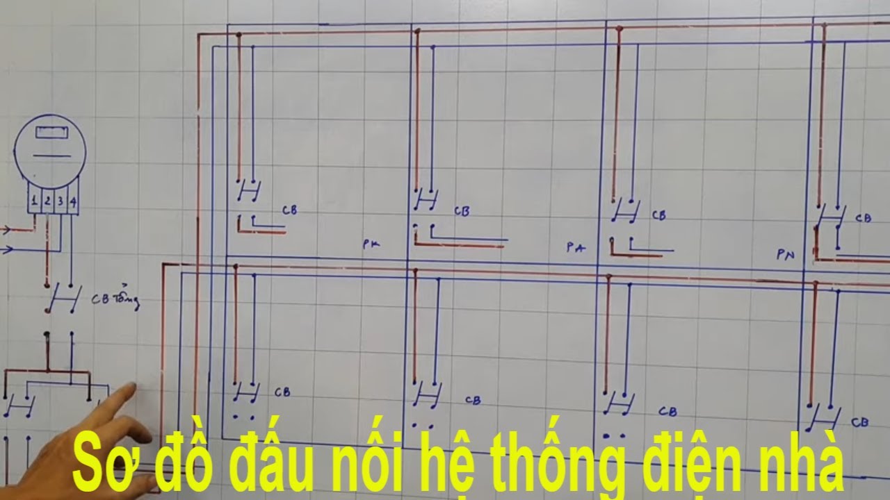 electrical system connection diagram for level 4, 2-storey, 3 ...