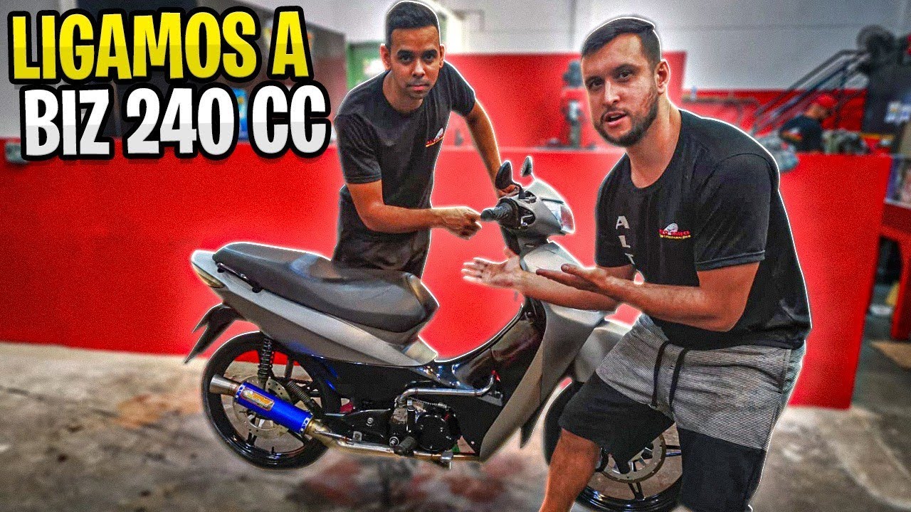 BIZ 240CC PRIMEIRA PARTIDA SCAP GRS