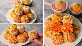 Delicious Carrot Ladoo Recipe | Gajar Ka Laddu | Quick & Easy Sweet Recipe | Yummy