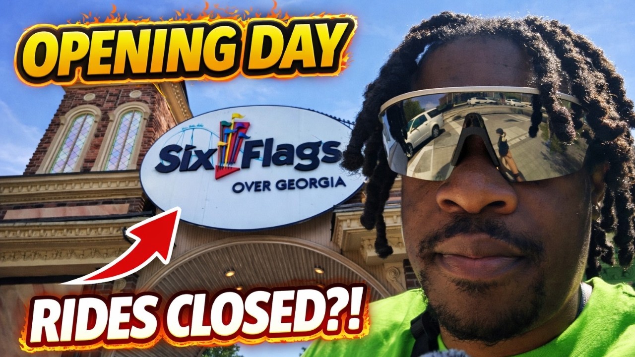 Opening Day 2026 at Six Flags Over Georgia | What Happened?! - YouTube