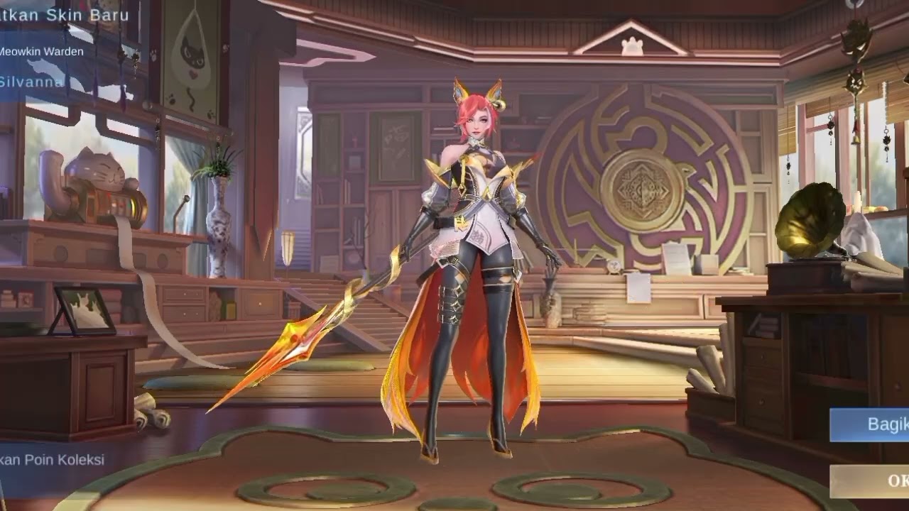 Review Skin Silvanna - Meowkin Warden