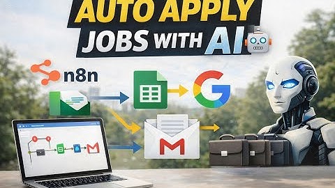 AI Job Application Automation 🔥 | Auto Apply Jobs using n8n + Google Sheets + Gemini