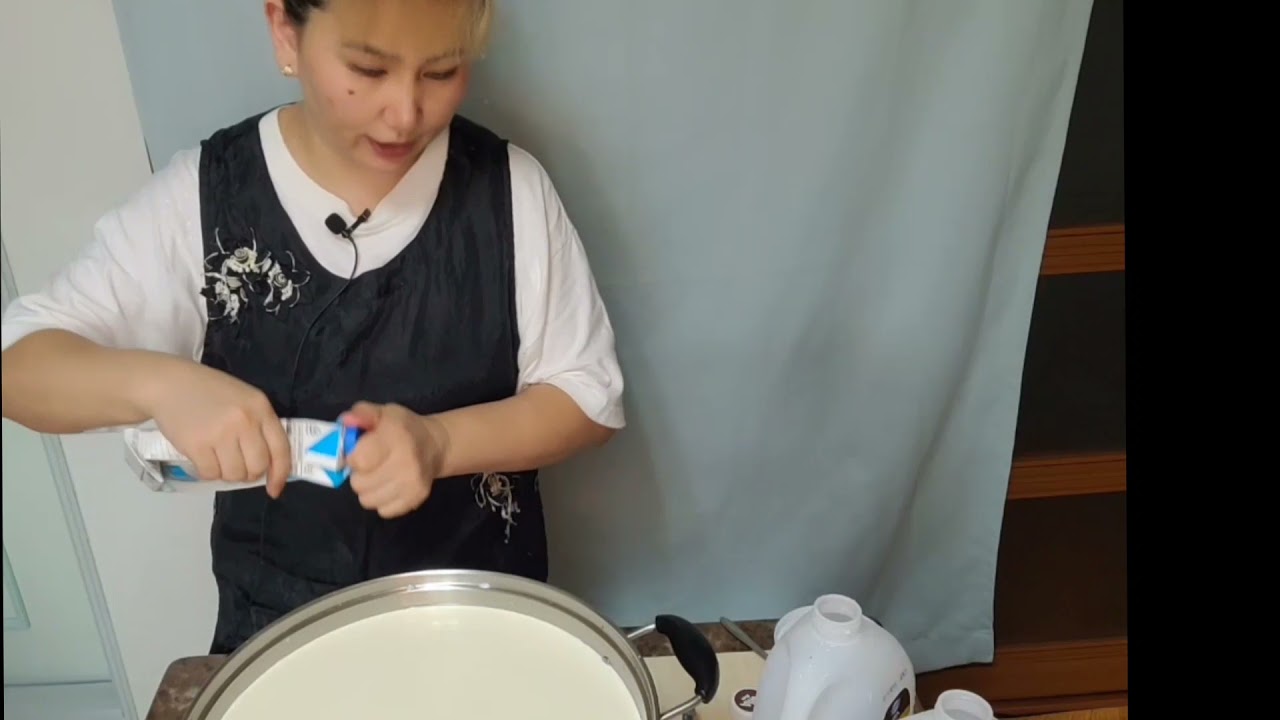 Гадаадад амьдрах үёдээ өрөм яаж загсаах вэ/ How to making in mongolian glotted cream/