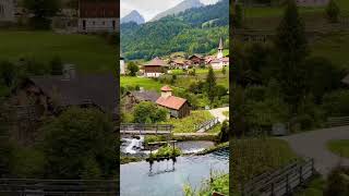 شاهد جمال الطبيعة الخلابة في الريف السويسري