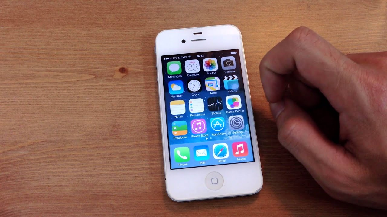 Reduce Motion iOS 7.0.3 on iPhone 4