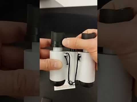 Дитячий бінокль Science Horse SD663 з 4-кратним збільшенням, діаметр об'єктива 30 мм + вбудований компас, видео 2