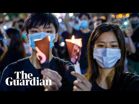 Thousands in Hong Kong defy ban to hold Tiananmen Square vigil