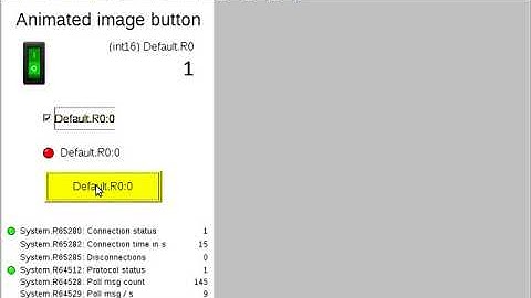HMI Droid Studio - Animated Image Button