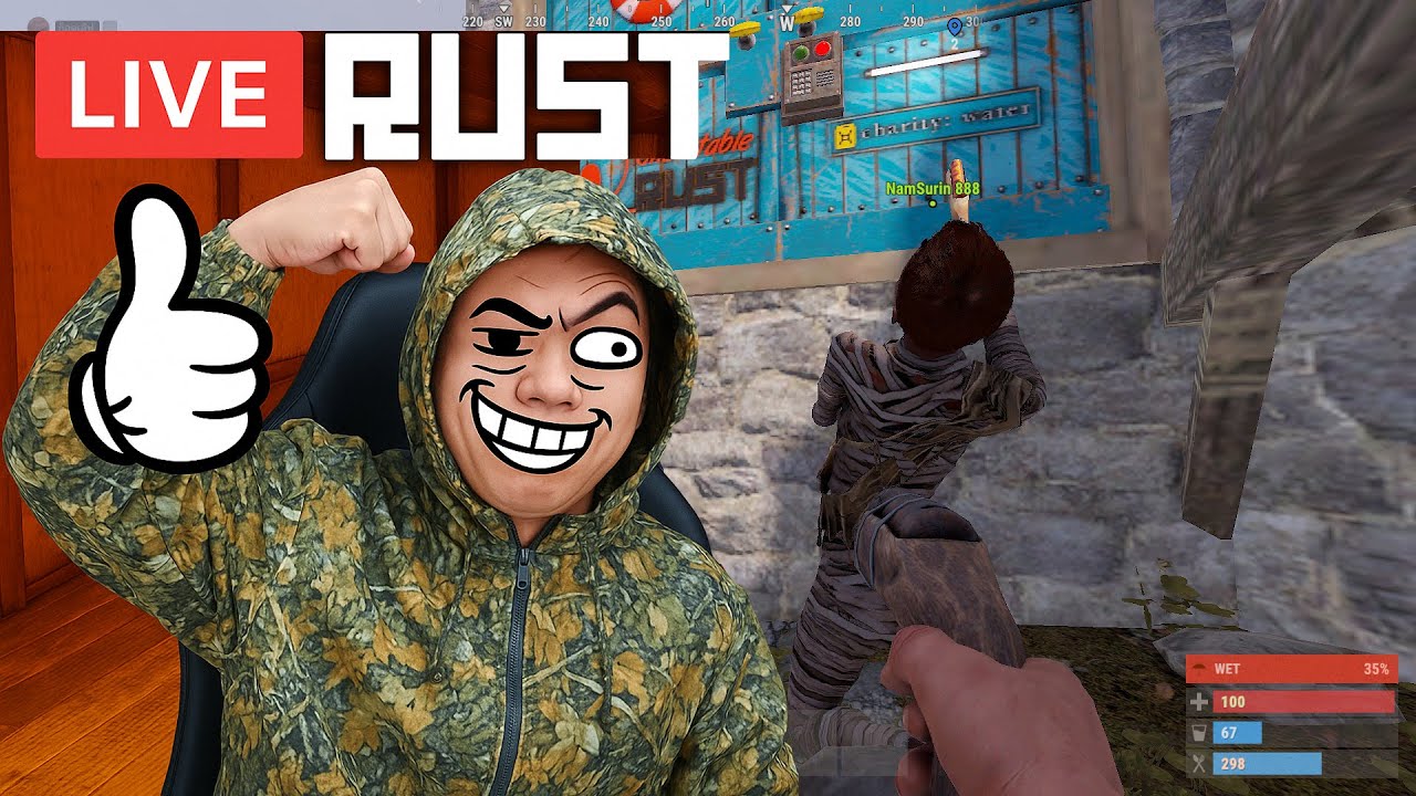 Rust live มาลำบาก 1/2 - YouTube