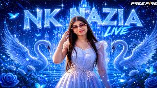 🛑[Live] NK NAZIA LIVE FREE FIRE MAX GIRLS GAMER ❤️