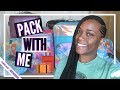 Pack with me for SPRING BREAK 2019🏖️1 checked bag for a family of four 👨‍👩‍👧‍👧