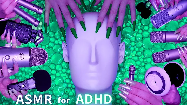 ASMR for ADHD 💚Changing Triggers Every Few Seconds😴 Scratching , Tapping , Massage & More No Talking
