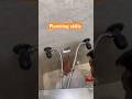 plumbing work in house-vanity plumbing installation #plumbing #work #bathroom
