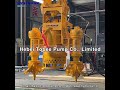 Hydroman® 20 tonne excavator dredge pump attachement #dredgepump #slurrypump  #waterpump #excavators