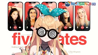 【Five Dates】Help I Dont Know How To Talk To Normies【Nijisanji En Pomu Rainpuff】
